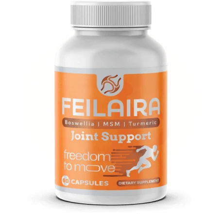 Feilaira complete 6-in-1 joint formula bottle