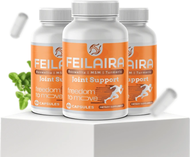 Feilaira 6-in-1 joint formula, three bottles